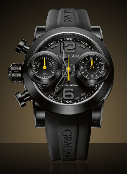 Graham London Swordfish Booster Black - 2SWBB.Y36L Men Watch Graham London Swordfish Booster Black - 2SWBB.Y36L Men Watch